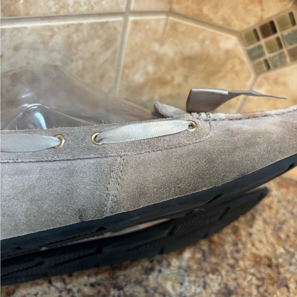 Vionic Alice Gray Suede Loafer Slippers Size 8 - Picture 10 of 14